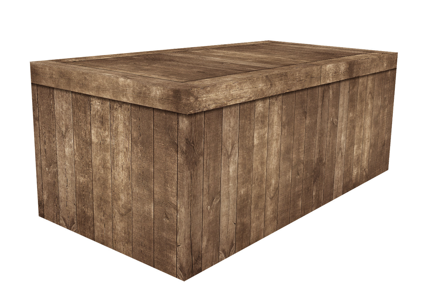 FITTED TABLE COVER - TIMBERWOOD