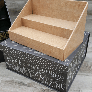 Easy Stack Display Premium Cardboard Tabletop Product Displays | Stack Displays