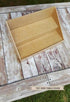 Cardboard Counter Display - Burlap