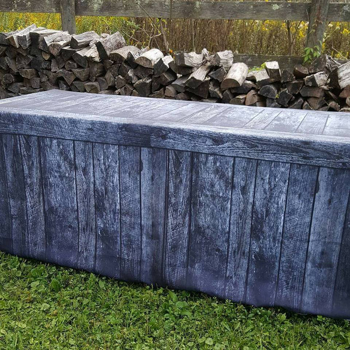 Fitted Table Cover - Black Wood Crate – Stack Displays