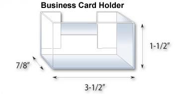StackDisplays Business card Holder