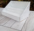 Cardboard Counter Display - Shabby Chic White Wood
